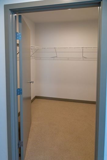 Walk-in closets*